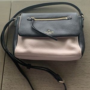 Cute Kate Spade Crossbody All Leather 2 Tone